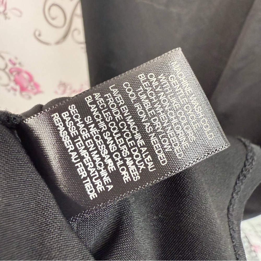 I am brave dress maxi long black stretchy slip Sleek Black Chemise - Picture 8 of 10